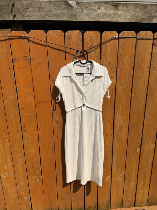 Helmut Lang Dresses & Skirts - NWT - Helmut Lang Cut Out Cardigan Midi Dress
